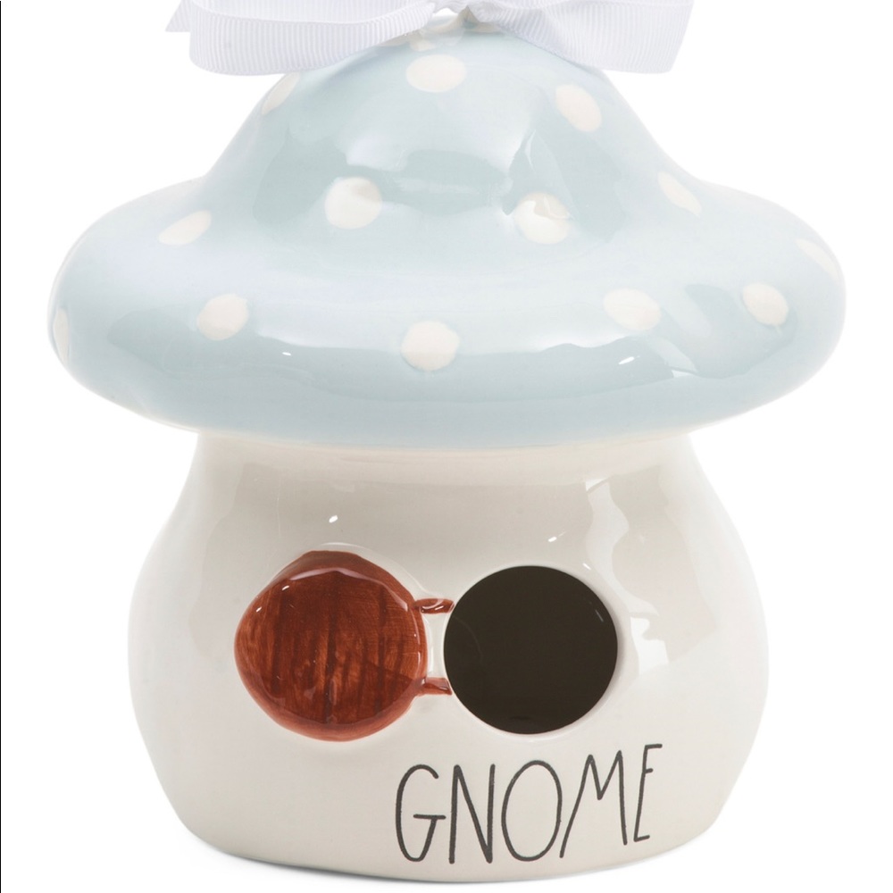 COPY - COPY - Brand New Rae Dunn RAE DUNN Gnome Mushroom Birdhouse Below $30 Re…